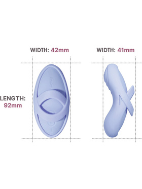 Svakom: Echo 2, Flexible Finger Vibrator, blå
