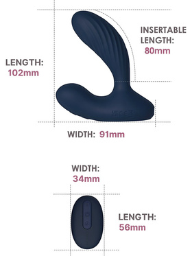 Svakom Connexion: Vick Neo 2, Interactive Heating Prostate Vibe