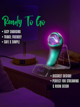 Blush Temptasia: Enchanted Serpent, Dual Ended Vibrator