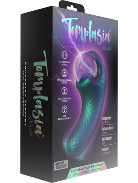 Blush Temptasia: Enchanted Serpent, Dual Ended Vibrator
