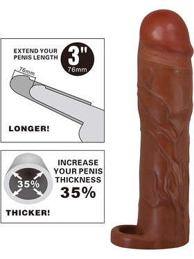 Pretty Love: Gerd, Realistic Penis Sleeve + 7.6 cm