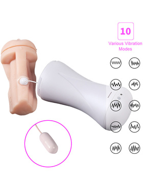 Mistress: Happy Sport, Vibrating Masturbator with Moaning