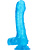 Toyz4Lovers: Made in Italy, Jelly Eros Realistic Dildo, 18.5 cm, blå