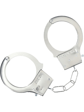 Ouch!: Classic Metal Handcuffs, sølv