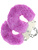 Ouch!: Heavy-duty Fluffy Handcuffs, lilla