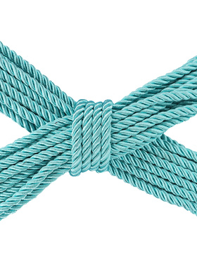 Ouch!: Polyester Bondage Rope, 10m, turkis