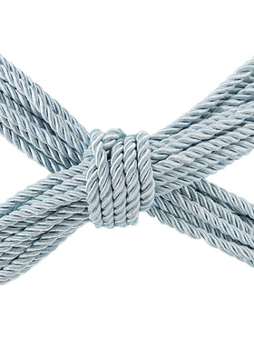 Ouch!: Polyester Bondage Rope, 10m, lysblå