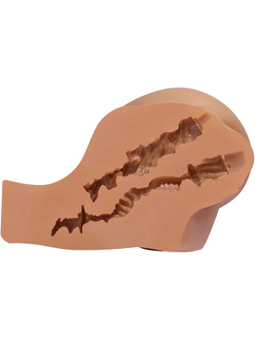 Crazy Bull: Kylie, Realistic Masturbator with Vibrator, mørk