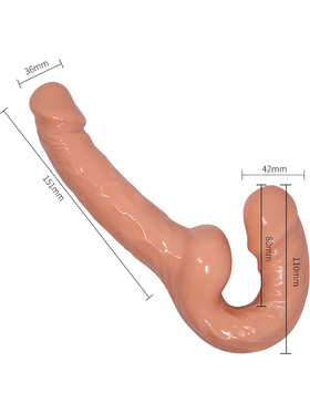 Baile: Ultra Passionate Strapless Strap On 