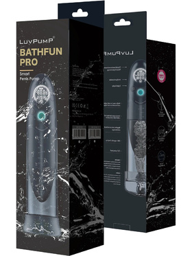 LuvPump: BathFun Pro Pump with Vagina Sleeve