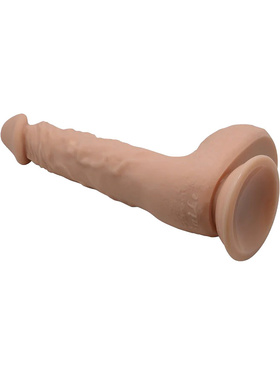 Beautiful Jason: Realistisk Dildo med Sugekopp, 25 cm, lys