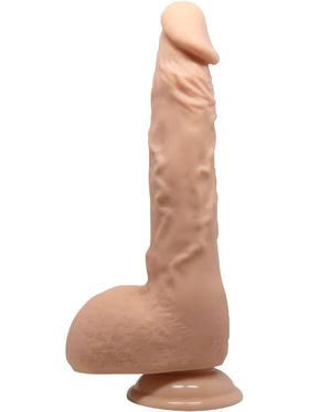Beautiful Jason: Realistisk Dildo med Sugekopp, 25 cm, lys