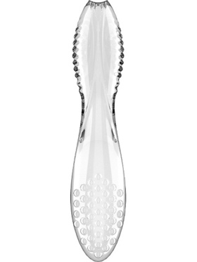 Satisfyer: Dazzling Crystal 2, Glass Dildo, gjennomsiktig