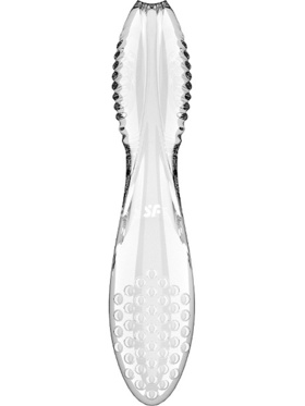 Satisfyer: Dazzling Crystal 2, Glass Dildo, gjennomsiktig