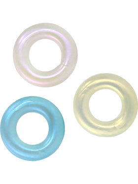 NSNovelties: Fantasia Stamina Rings, 3 stk