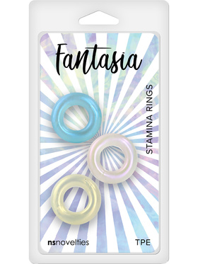 NSNovelties: Fantasia Stamina Rings, 3 stk