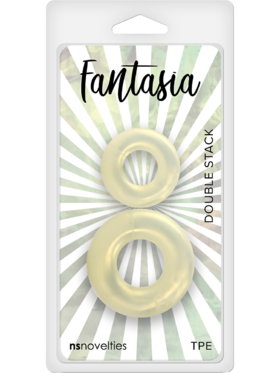 NSNovelties: Fantasia Double Stack Rings, 2 stk