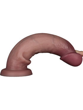 LoveToy: Sliding Skin Pro II Silicone Dildo, 23 cm