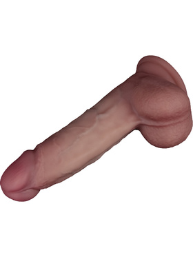 LoveToy: Sliding Skin Pro II Silicone Dildo, 20 cm