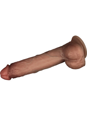 LoveToy: Sliding Skin Pro Silicone Dildo, 24 cm