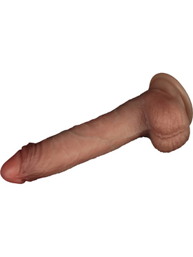 LoveToy: Sliding Skin Pro Silicone Dildo, 21.5 cm