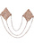 Cottelli Accessories: Nipple Stickers Square, gull