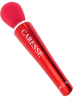 Caresse: Compact Wand Massager, rød