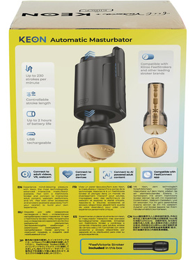 Kiiroo: Keon Automatic Masturbator & FeelVictoria Stroker