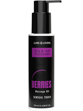 Lube4Lovers: Oils Of Pleasure, Berries Massage Oil, 120 ml Lube4Lovers: Oils Of Pleasure, Berries Massage Oil, 120 ml