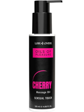 Lube4Lovers: Oils Of Pleasure, Cherry Massage Oil, 120 ml