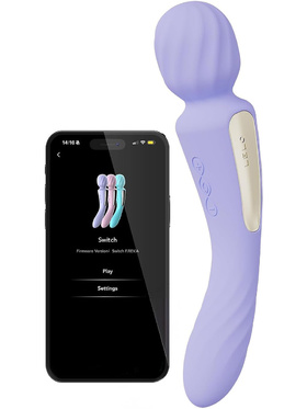 LELO: Switch, Double-Ended Wand Vibrator, lilla