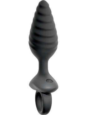 Anos: Twisted Butt Plug with Vibration Anos: Twisted Butt Plug with Vibration