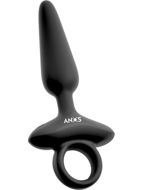 Anos: Flexible Butt Plug with Vibration Anos: Flexible Butt Plug with Vibration