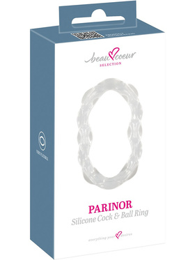 Beau Coeur: Parinor, Silicone Cock & Ball Ring