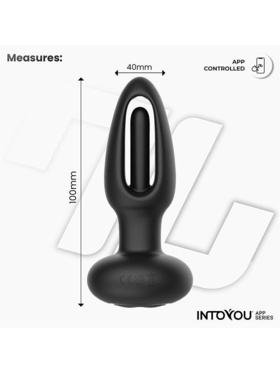 IntoYou: Zack, Flipping Tongue Anal Plug with App IntoYou: Zack, Flipping Tongue Anal Plug with App