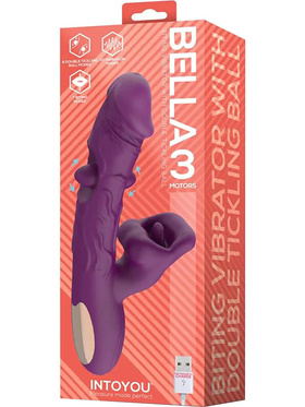 IntoYou: Bella, Biting Vibrator with Double Tickling Ball