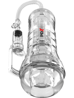 Pipedream PDX Elite: ViewTube Vac XXL, See-Thru Stroker with Pump Pipedream PDX Elite: ViewTube Vac XXL, See-Thru Stroker with Pump