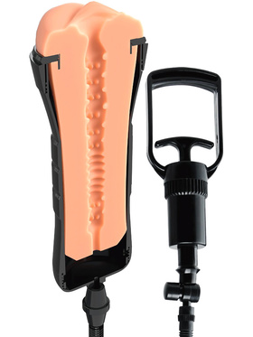 Pipedream Wet Pussies:  Super Sucker XXL, Self-Lubricating Stroker Pipedream Wet Pussies:  Super Sucker XXL, Self-Lubricating Stroker