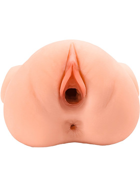 Pipedream PDX Plus: Double Pounder, Vibrating Squeeze Stroker Pipedream PDX Plus: Double Pounder, Vibrating Squeeze Stroker