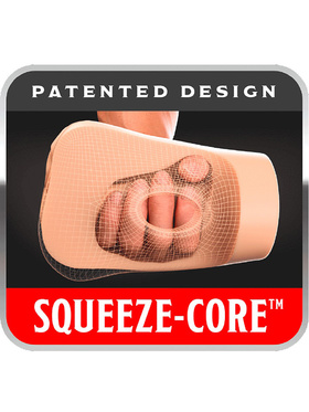 Pipedream PDX Plus: Double Pounder, Vibrating Squeeze Stroker Pipedream PDX Plus: Double Pounder, Vibrating Squeeze Stroker