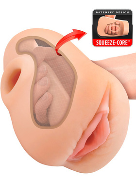 Pipedream PDX Plus: Pussy Pounder, Squeeze Stroker Pipedream PDX Plus: Pussy Pounder, Squeeze Stroker