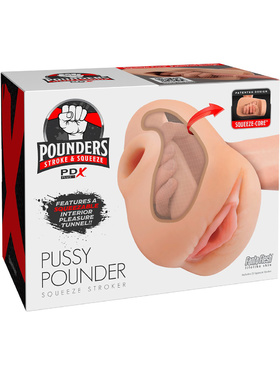 Pipedream PDX Plus: Pussy Pounder, Squeeze Stroker Pipedream PDX Plus: Pussy Pounder, Squeeze Stroker