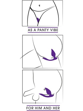 Sweet Smile: RC 2in1 Plug & Panty Vibe Sweet Smile: RC 2in1 Plug & Panty Vibe