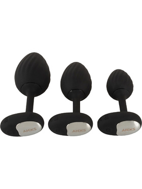 Anos: RC Vibrating Butt Plug Training Set