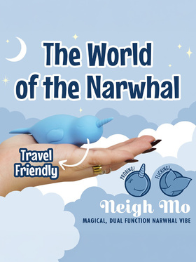 Unihorn: Neigh Mo, Dual Function Narwhal Vibrator