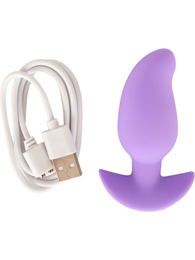 Cuties: Curved Tip Vibrating Mini Butt Plug