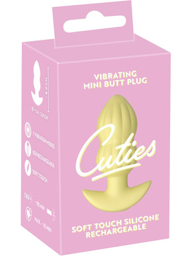 Cuties: Bulb Textured Vibrating Mini Butt Plug