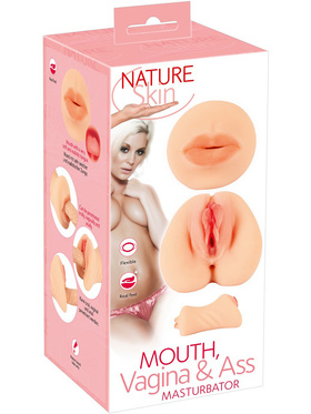 Nature Skin: Mouth, Vagina & Ass Masturbator