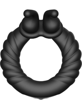 Forto: F-24 Textured Vibrating Cock Ring
