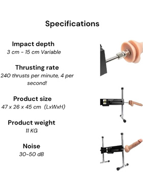 Hismith: Premium 1 Fuck Machine 4.0 LED with Screen Hismith: Premium 1 Fuck Machine 4.0 LED with Screen